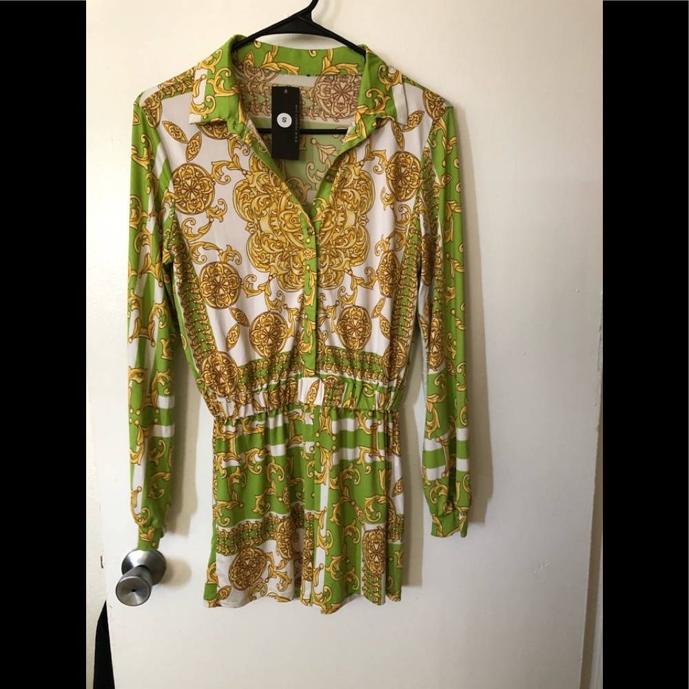 Poshby V romper